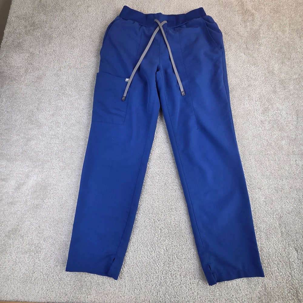 Fabletics Ion Scrub Pants Womens Small Short Blue Cargo VN2500503